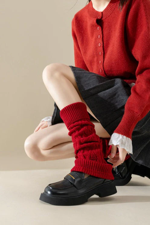 Ribbed Slouchy Leg Warmers - Image 10