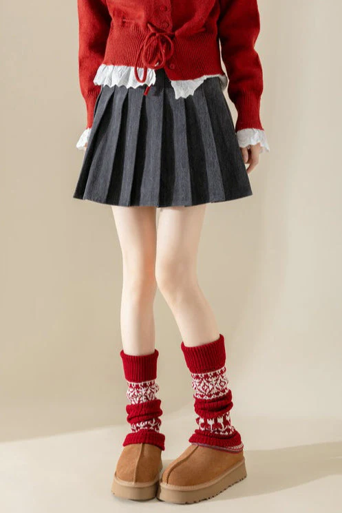 Ribbed Slouchy Leg Warmers - Image 3