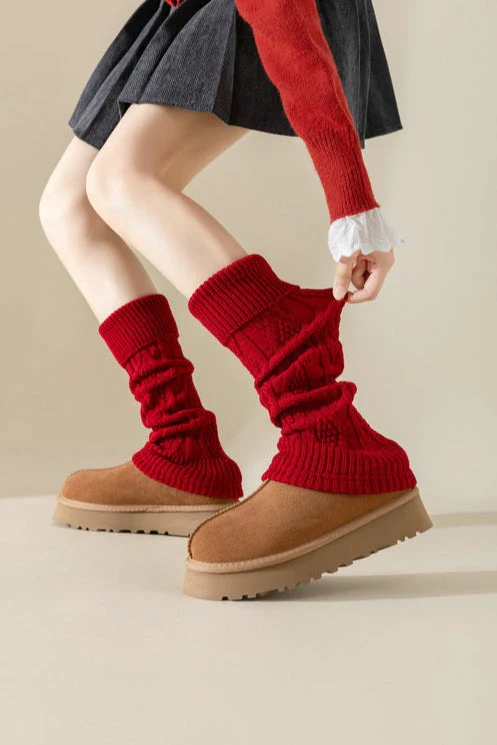 Ribbed Slouchy Leg Warmers - Image 6