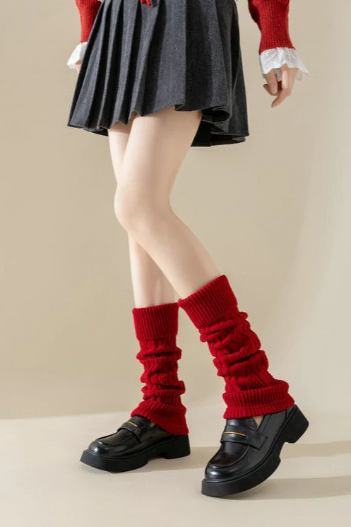 Ribbed Slouchy Leg Warmers - Image 8