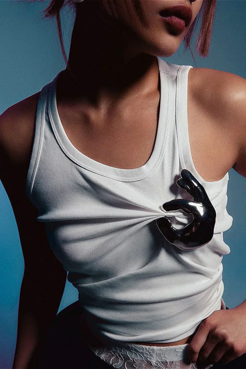 Ruched Stylish Cami Top - Image 3