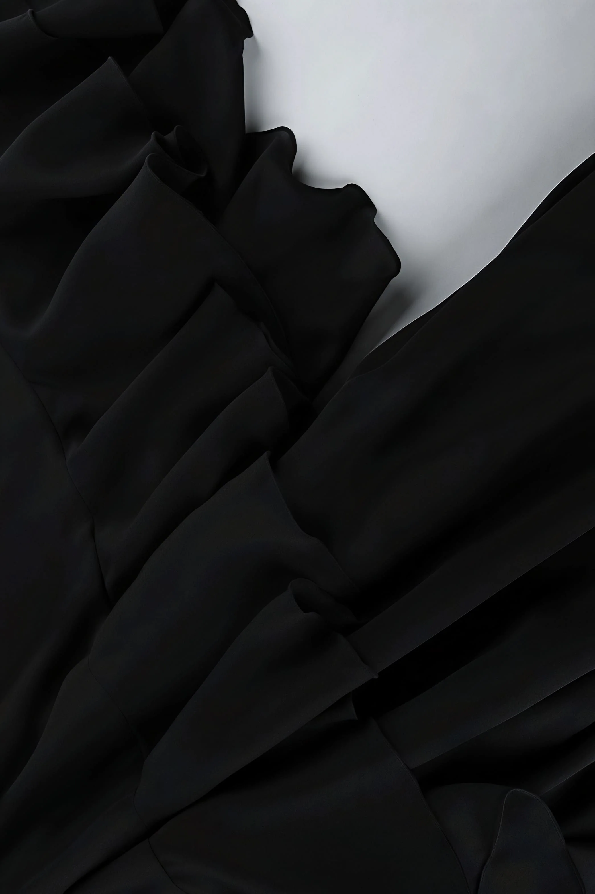Ruffle Cape Half Sleeve Elegant Mini Dress - Image 6