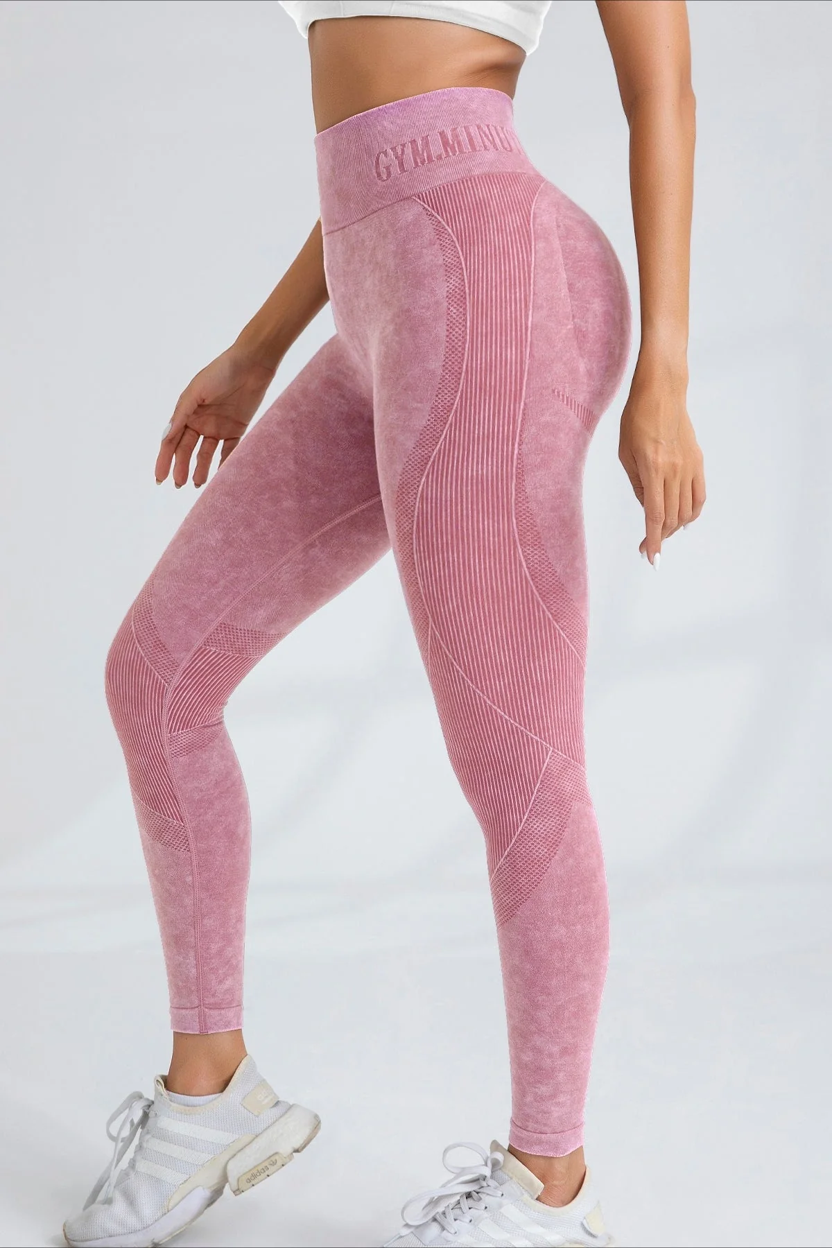 Seamless Matte Booty Lifting Workout Leggings - Image 13