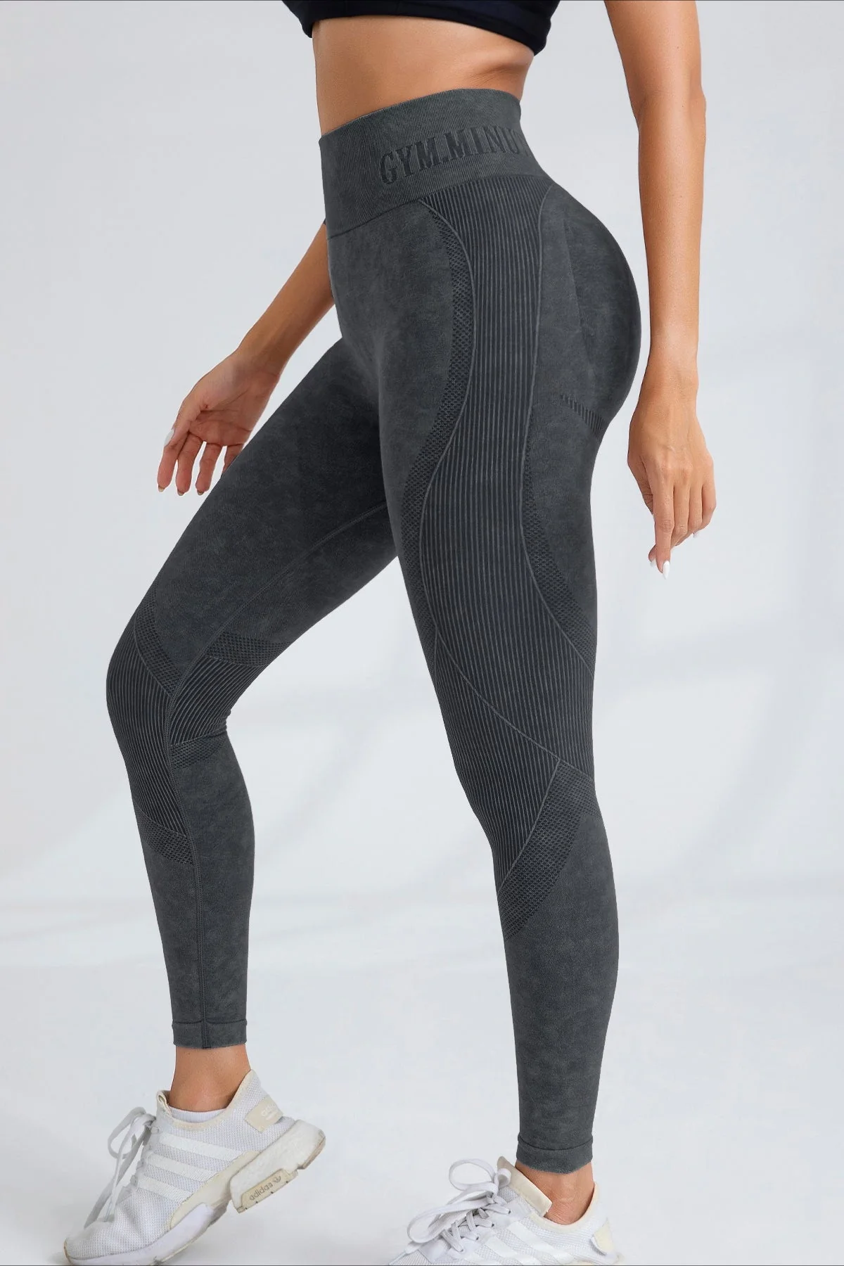 Seamless Matte Booty Lifting Workout Leggings - Image 4