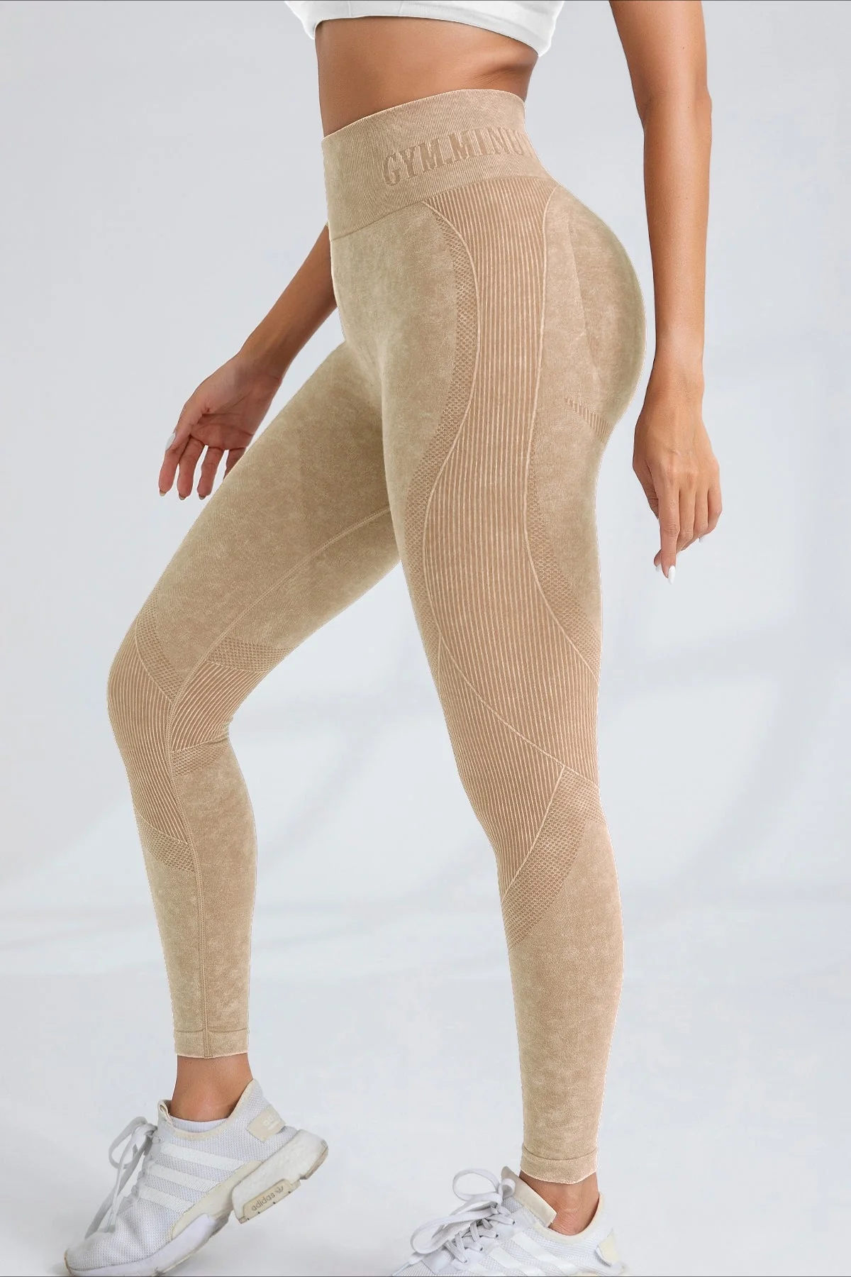 Seamless Matte Booty Lifting Workout Leggings - Image 7