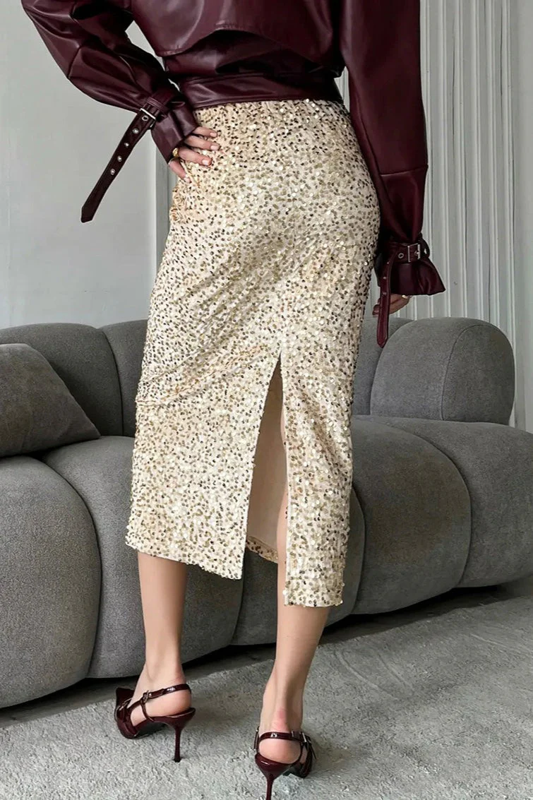 Sequin Elegant Unique Skirt - Image 2