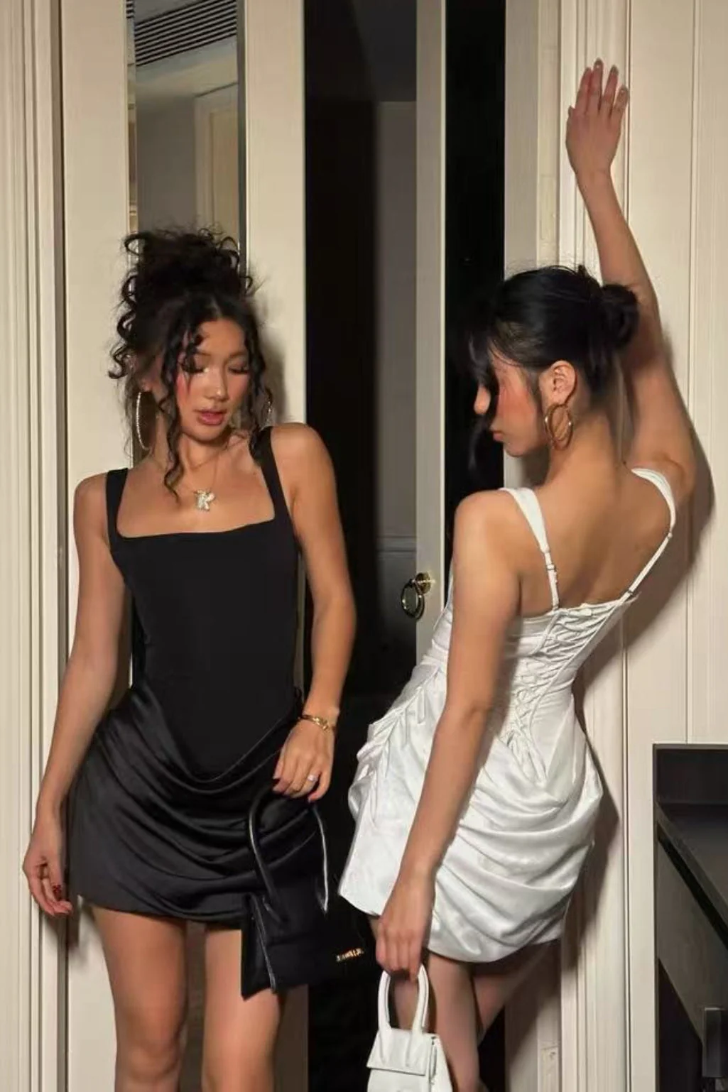 Sexy Boned Tie Cami Party Dress - Image 8