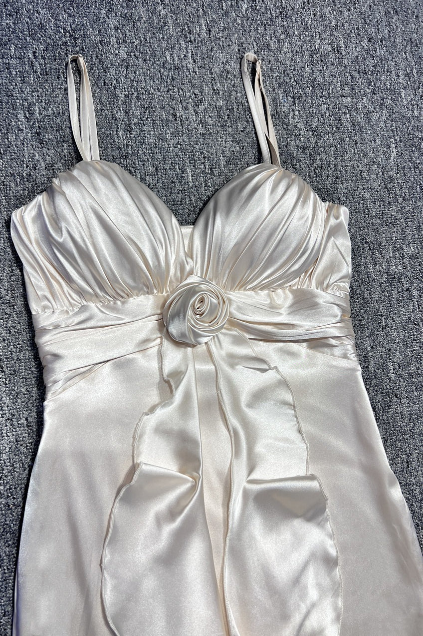 Sexy Halter V Neck Backless Sash Maxi Dress - Image 7