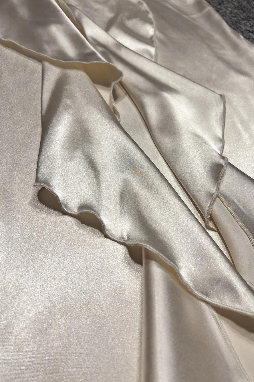 Sexy Halter V Neck Backless Sash Maxi Dress - Image 8