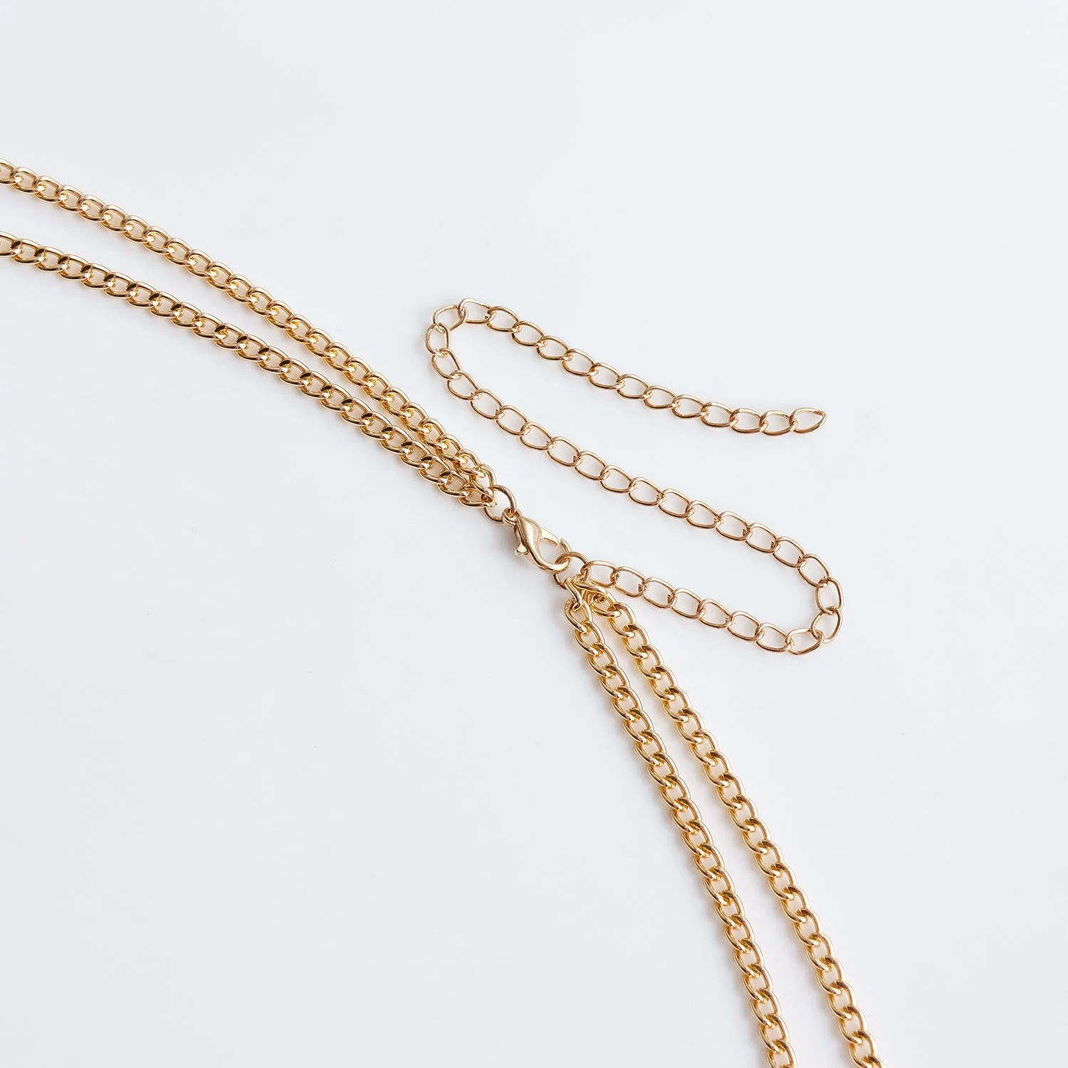 Sexy Metal Cross Thin Chain Body Chain - Image 5