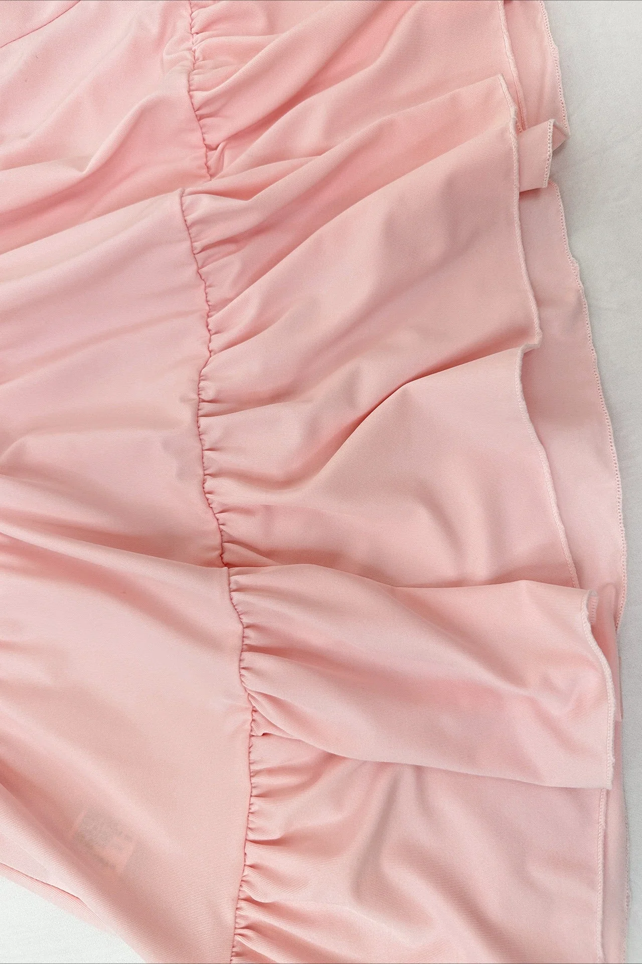 Sexy Sleeveless Deep V Ruffle Mini Dress - Image 5