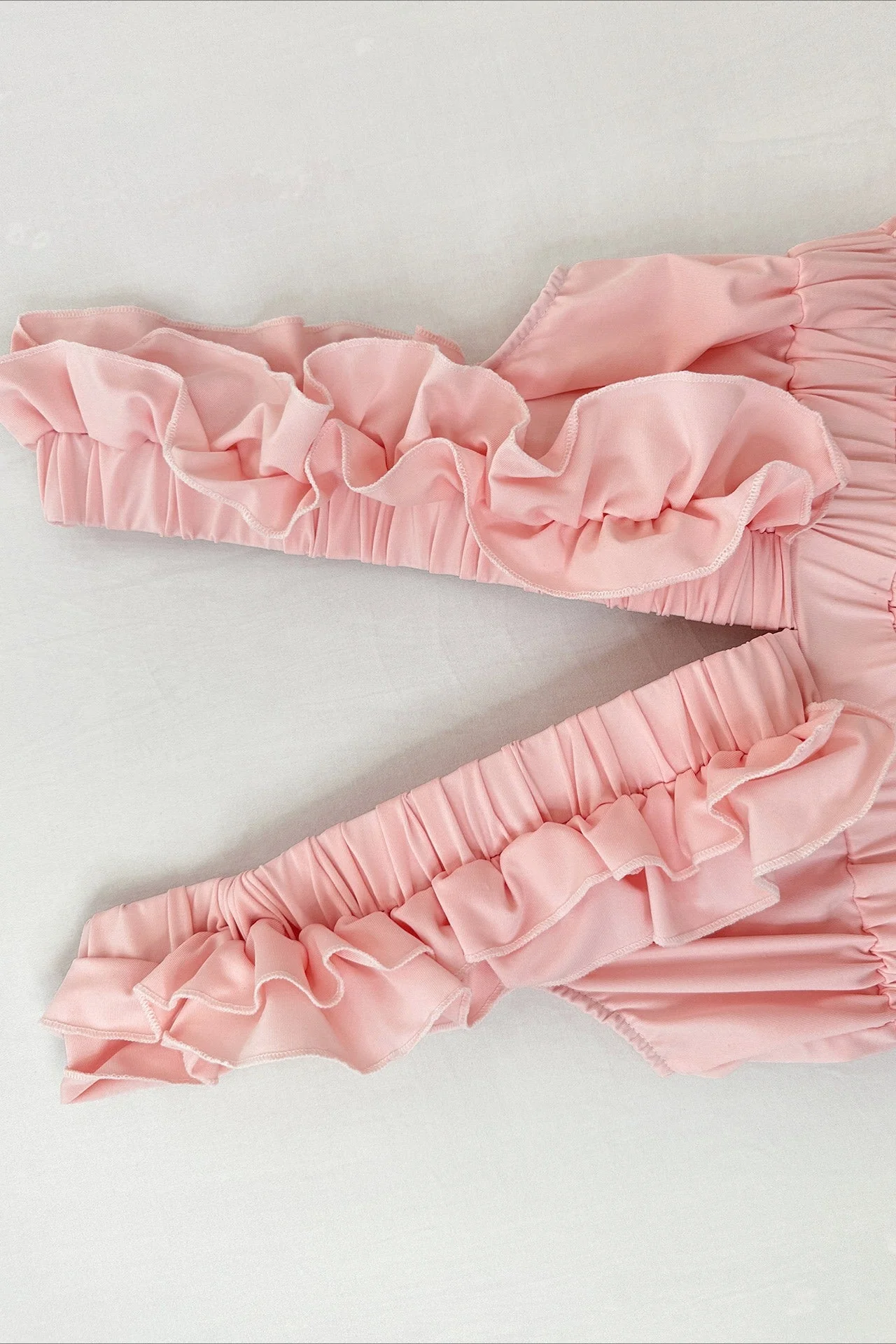 Sexy Sleeveless Deep V Ruffle Mini Dress - Image 6