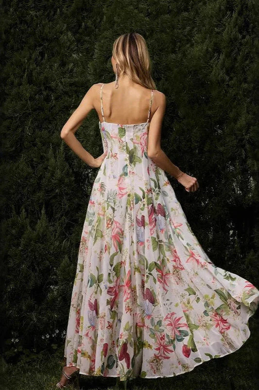 Sexy Slim Cami Printed Floral Dress - Image 3