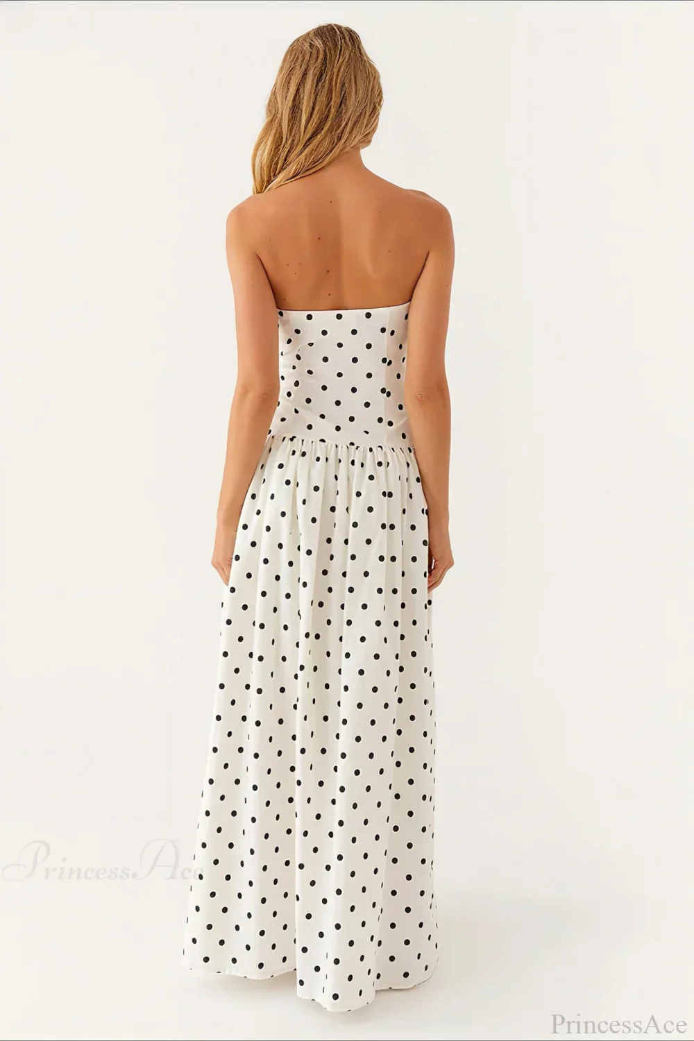 Sexy Strapless Maxi Dress - Image 6