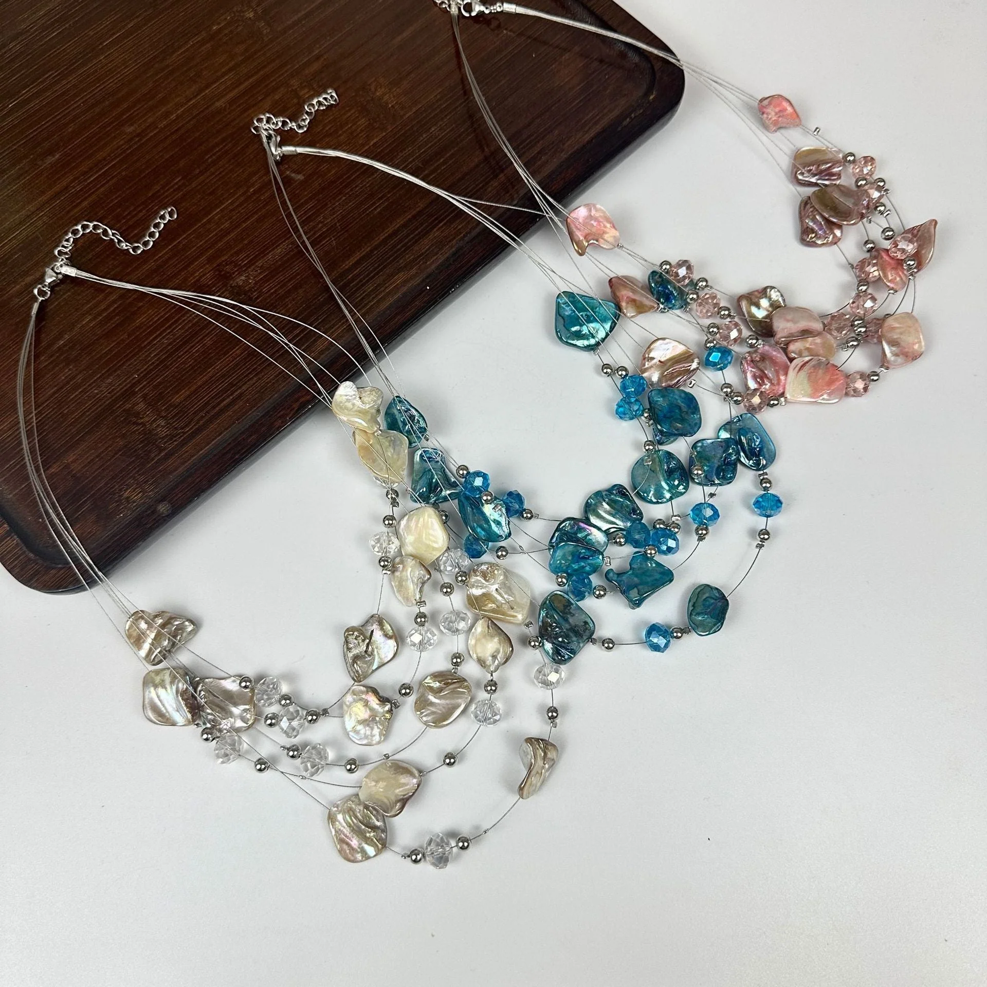 Shell Irregular Boho Minimal NeckLace - Image 7