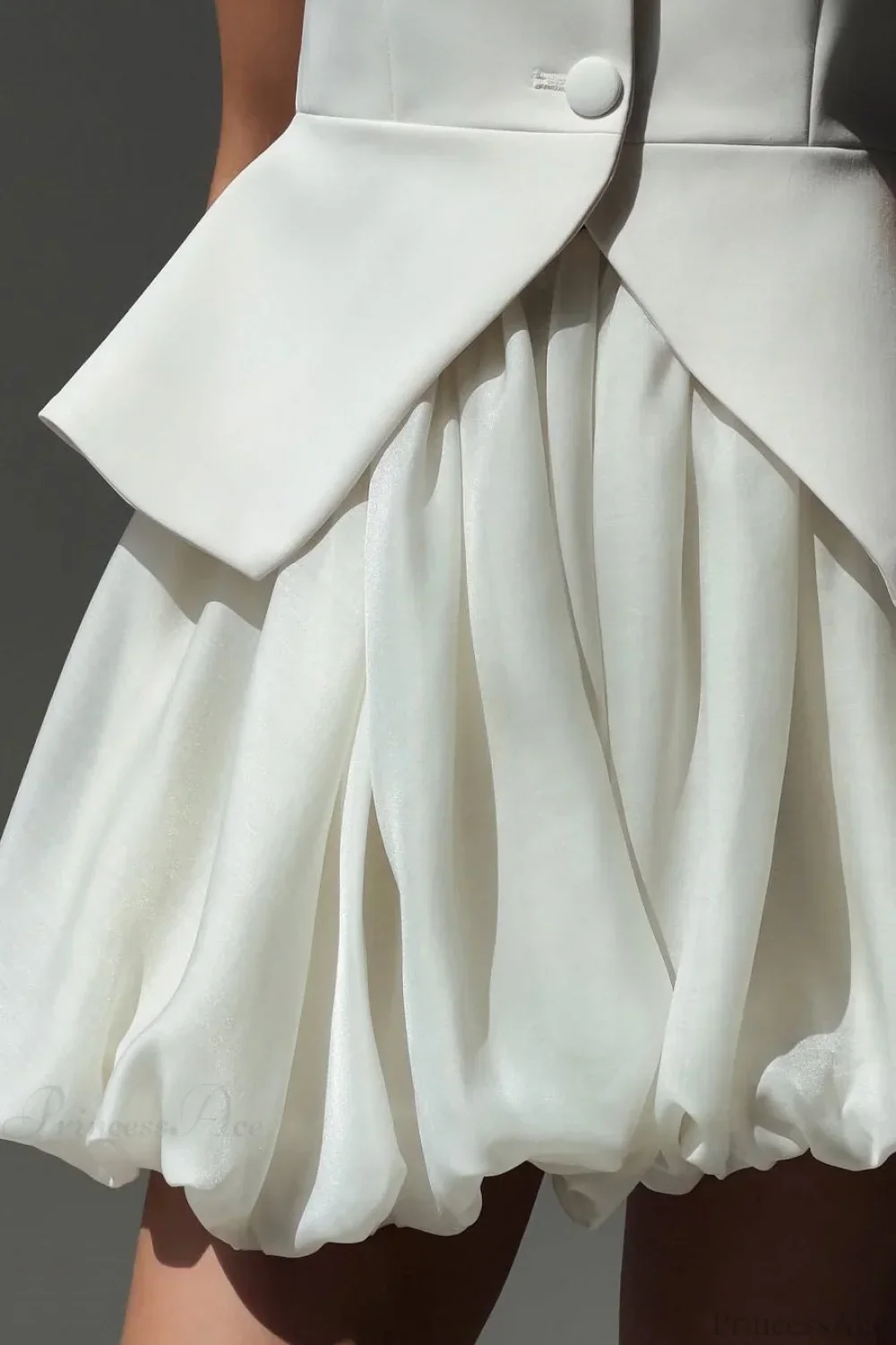 Sleeveless Vest Puff Skirt Two Piece Set - Image 5