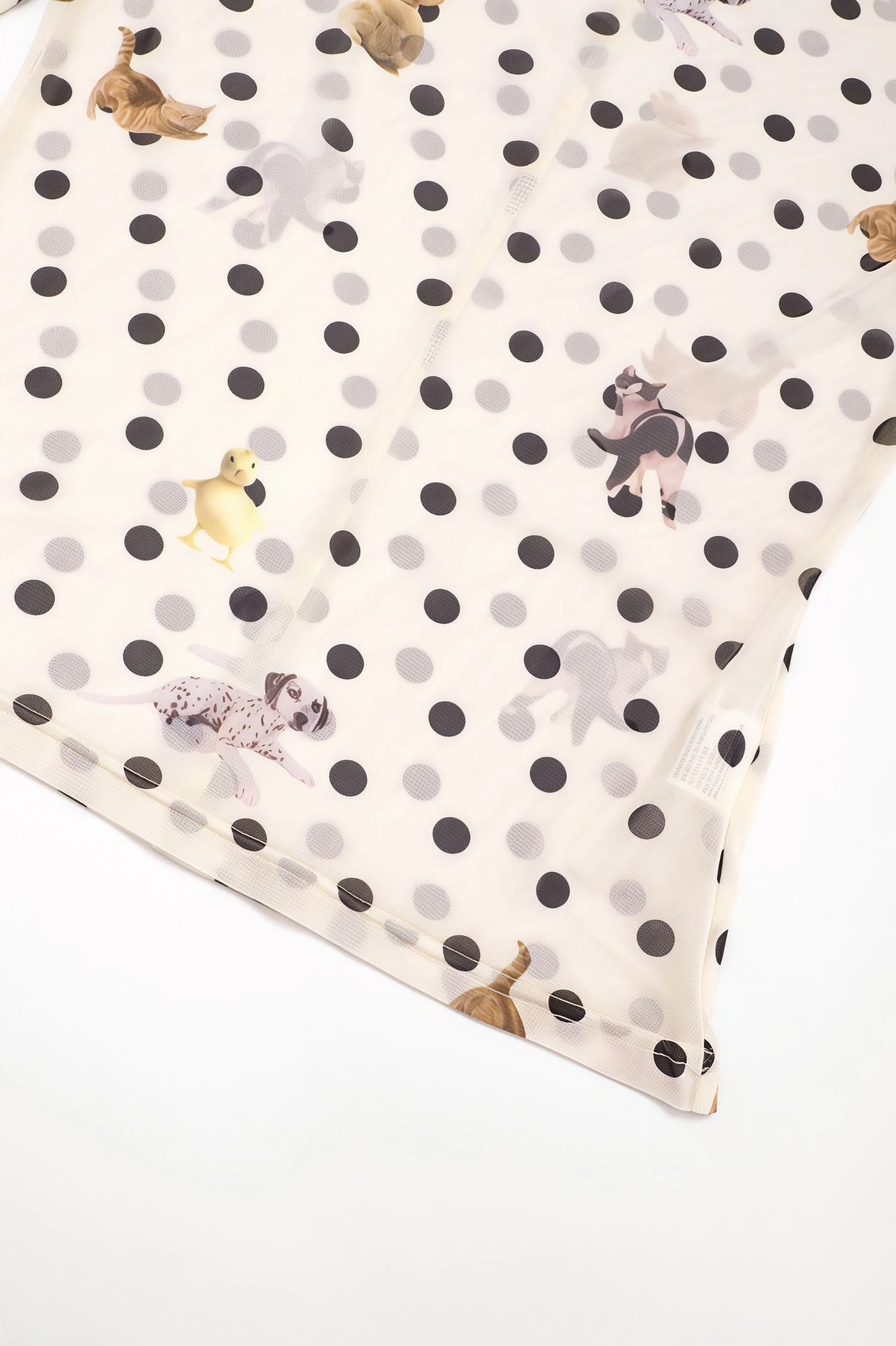 Slim Fit Short Length Animal Print Blouse - Image 5
