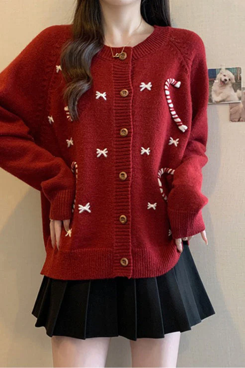 Soft Crochet Knit Cardigan - Image 3