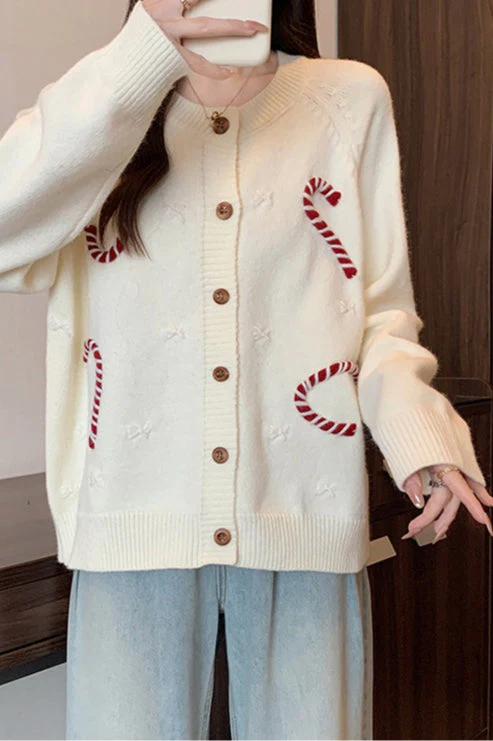 Soft Crochet Knit Cardigan - Image 8