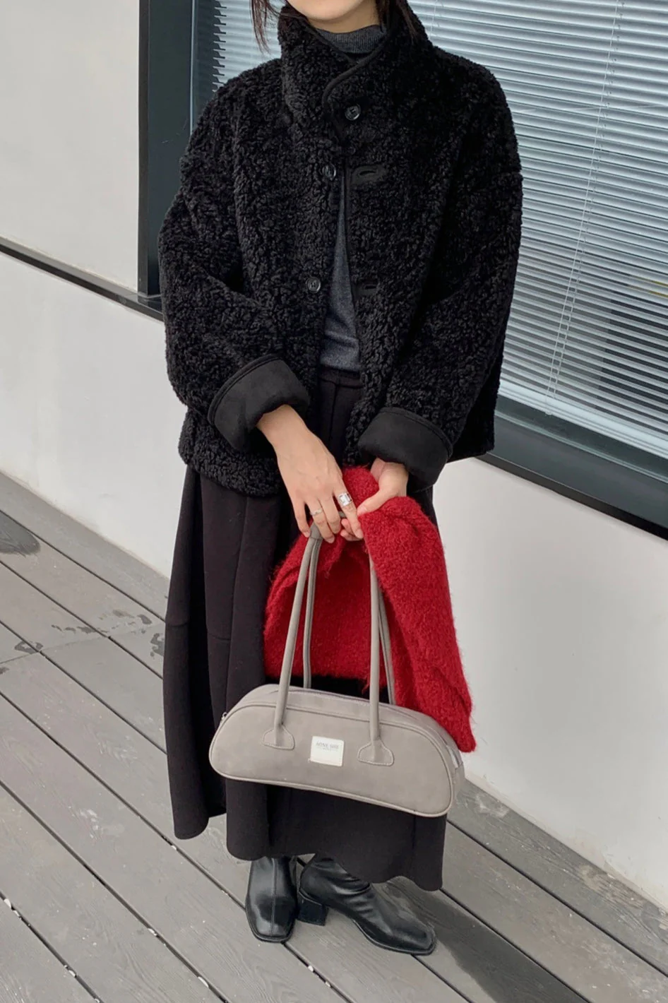 Soft Lapel Reversible Fur Coat - Image 6