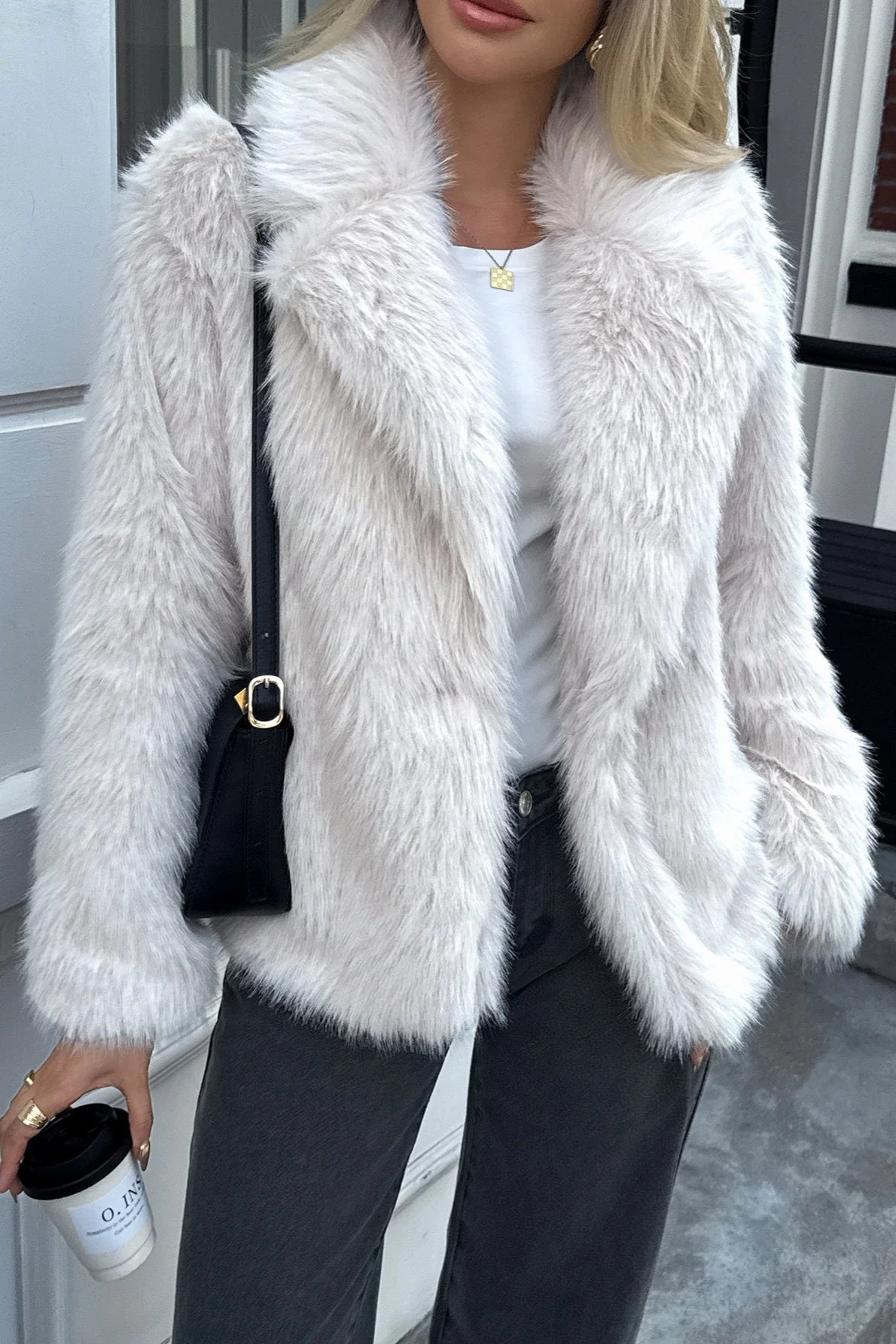 Soft Plush Casual Long Sleeve Coat - Image 11