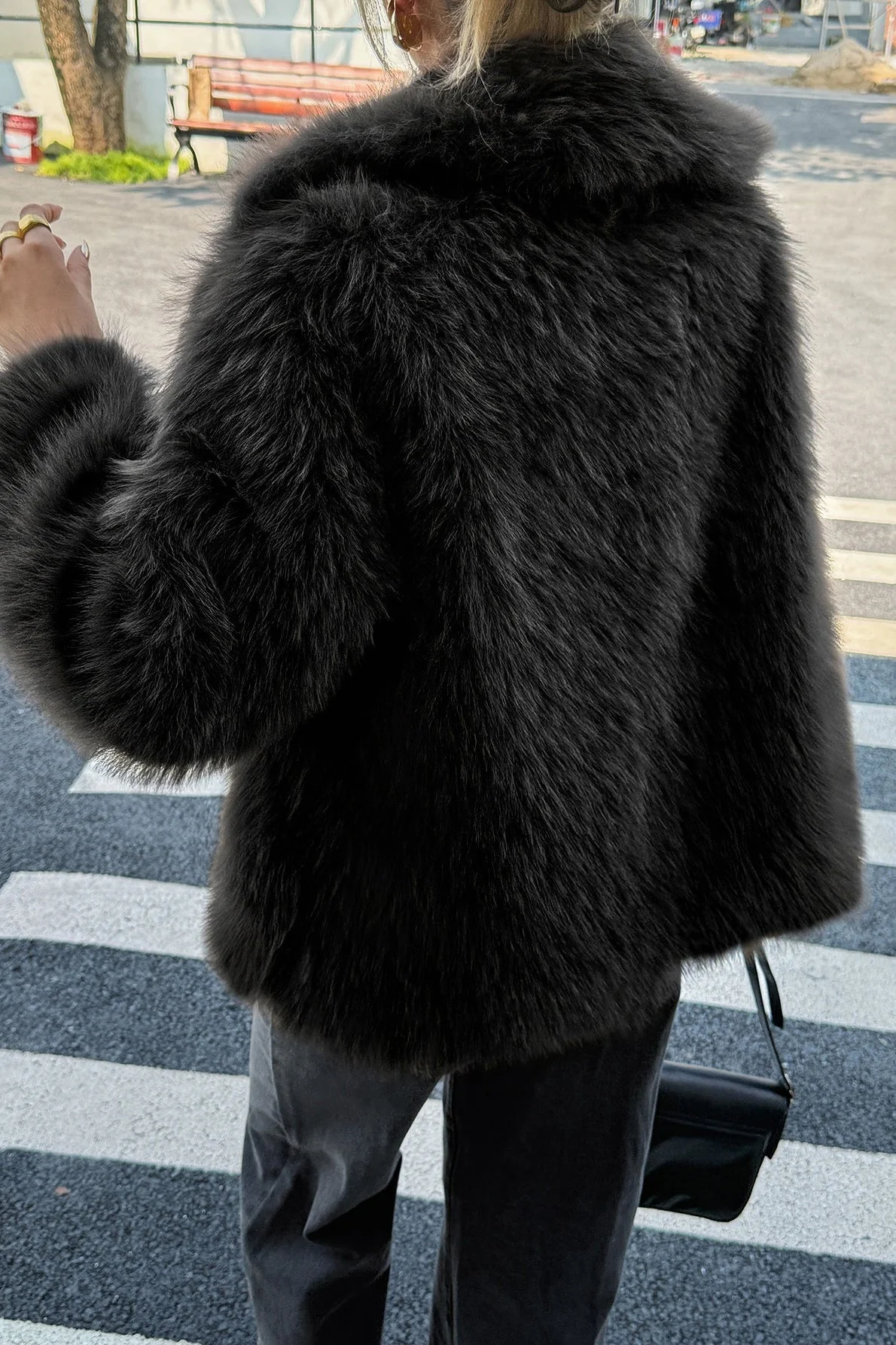 Soft Plush Casual Long Sleeve Coat - Image 3