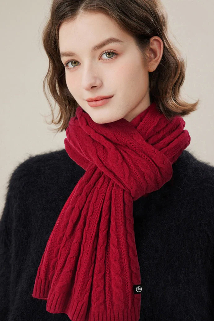Soft Plush Long Cozy Scarf - Image 3