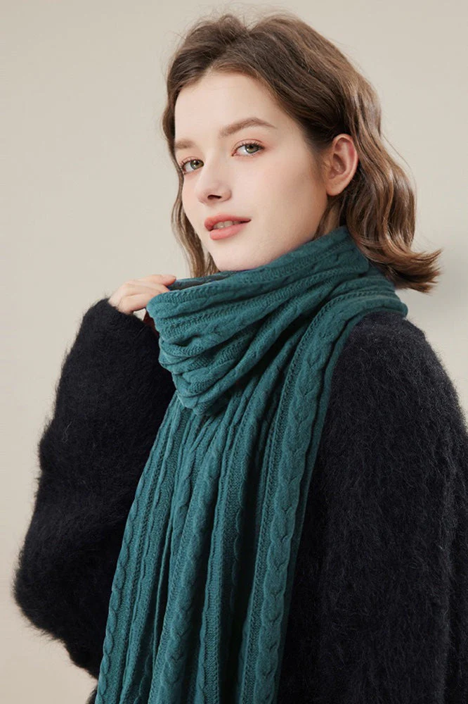 Soft Plush Long Cozy Scarf - Image 4