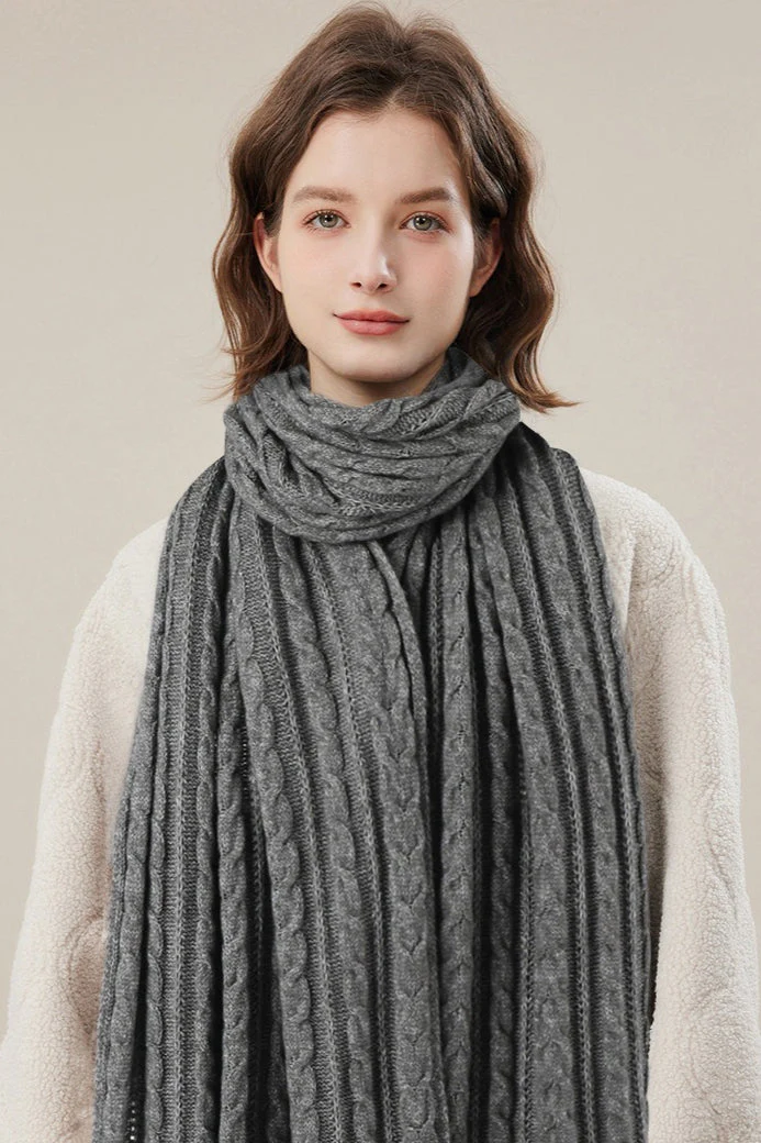 Soft Plush Long Cozy Scarf - Image 5
