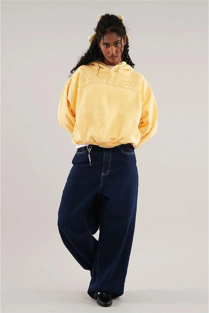 Solid 3D Letter Casual Longsleeve Hoodie - Image 4