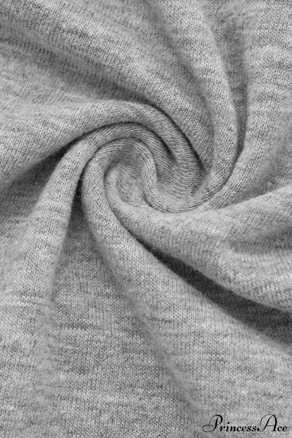 Solid One Shoulder Ruched Split Long Sleeve Tee - Image 5