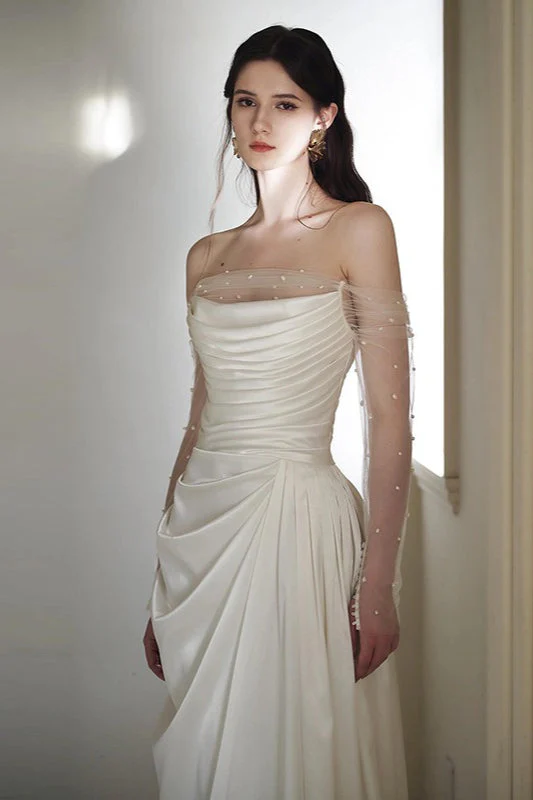 Strapless Off Shoulder Forest Style Fairy Prom Dress - Image 3