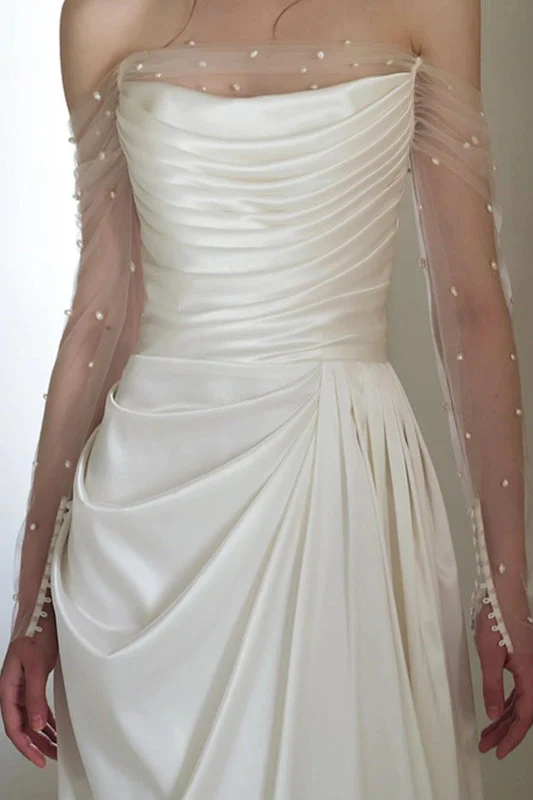 Strapless Off Shoulder Forest Style Fairy Prom Dress - Image 5