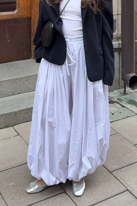 Street Fashion Cotton Lantern Loose Casual Pants - Image 15
