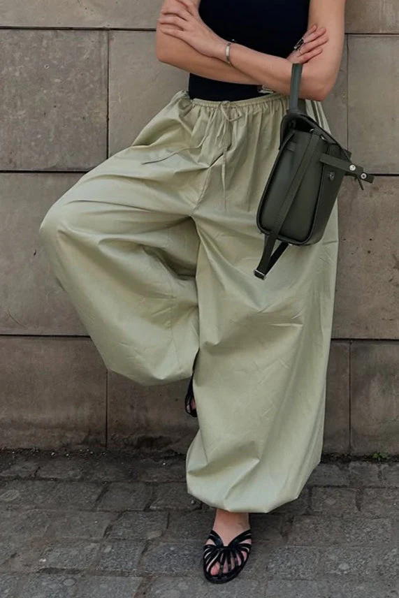 Street Fashion Cotton Lantern Loose Casual Pants - Image 17