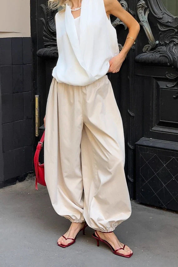 Street Fashion Cotton Lantern Loose Casual Pants - Image 5
