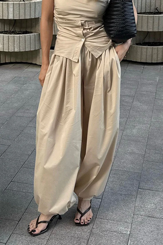 Street Fashion Cotton Lantern Loose Casual Pants - Image 8