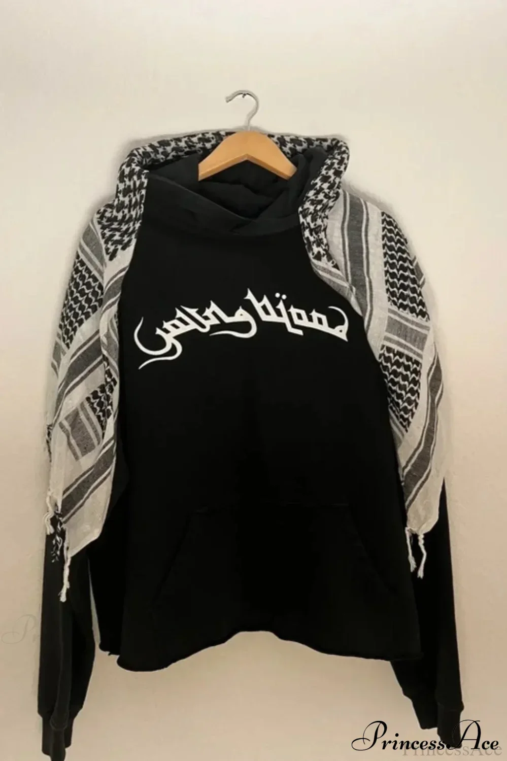 Street Trendy Headscarf Design Hoodie - Image 2