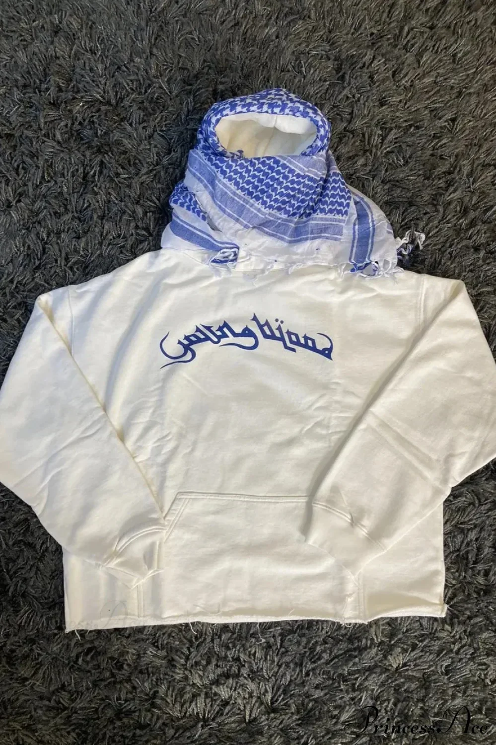 Street Trendy Headscarf Design Hoodie - Image 4
