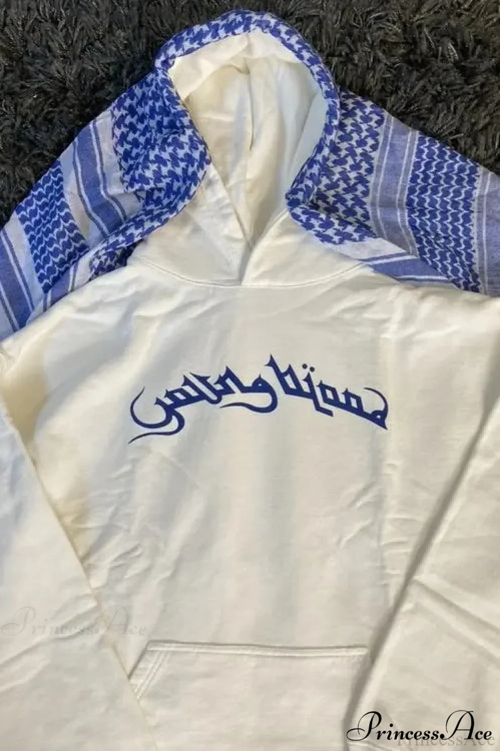 Street Trendy Headscarf Design Hoodie - Image 5