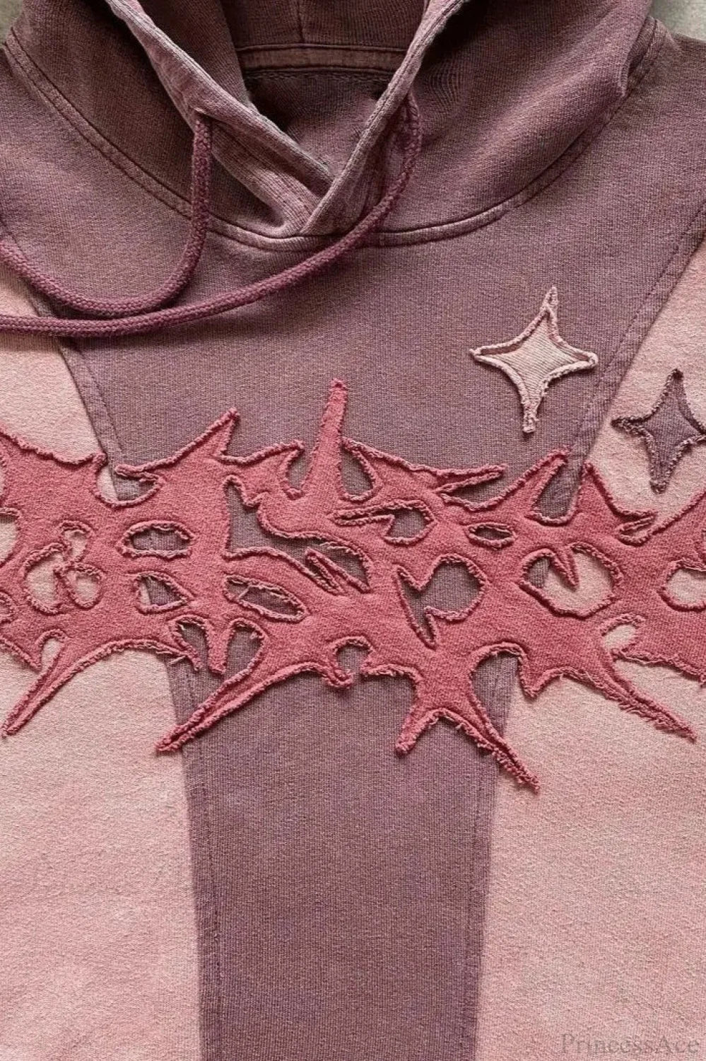 Street Y2K Collage  Loose Hoodie - Image 3