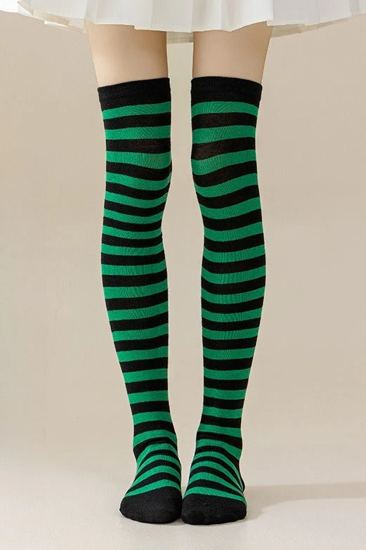 Striped Knee High Socks - Image 3