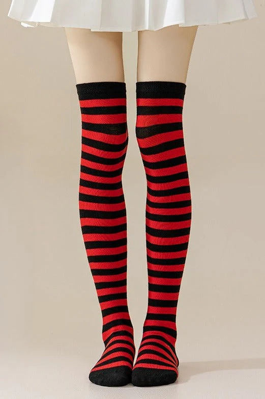 Striped Knee High Socks - Image 5