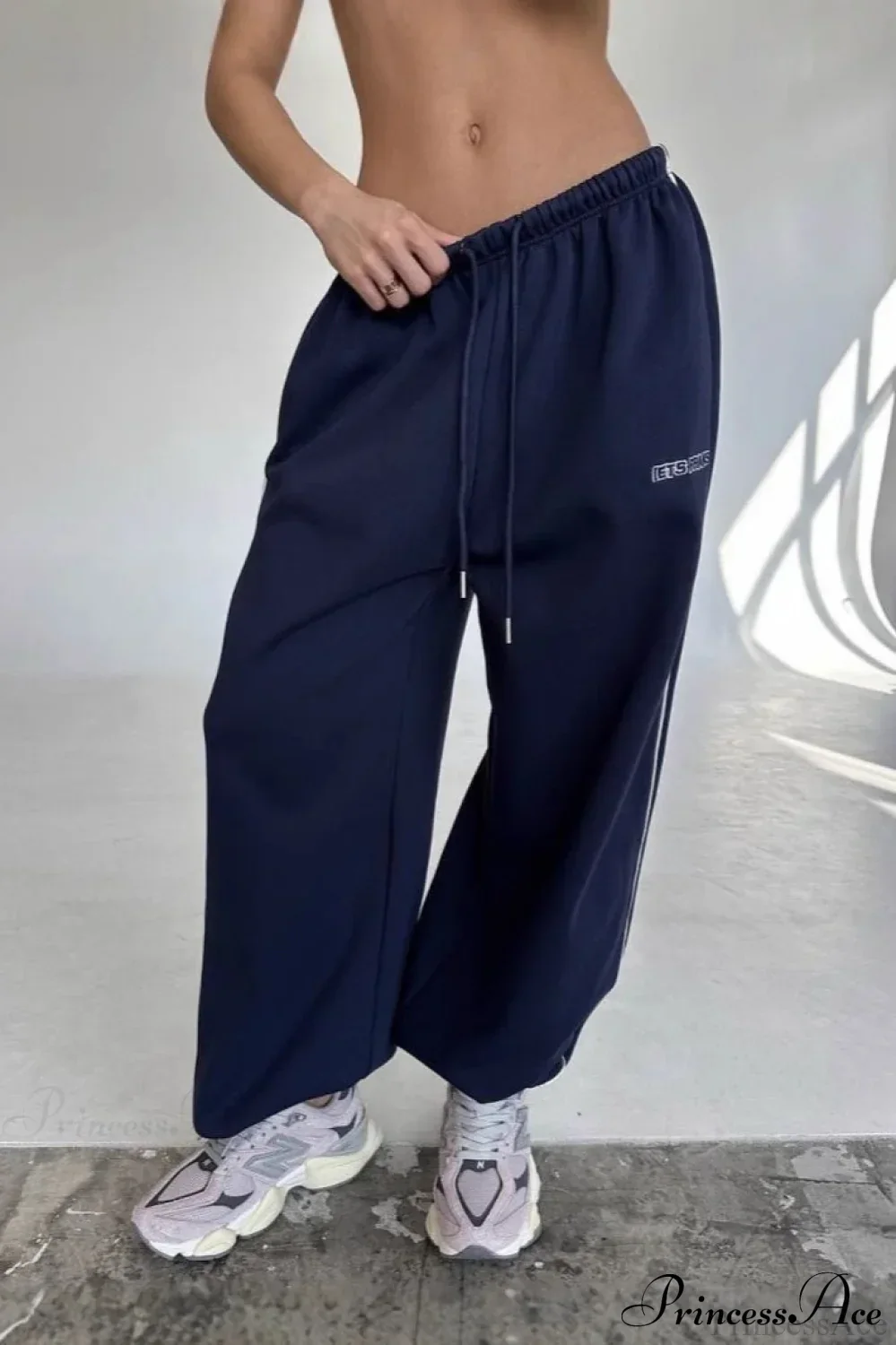 Striped Wide Leg Drapey Convertible Cuffed Pants - Image 10