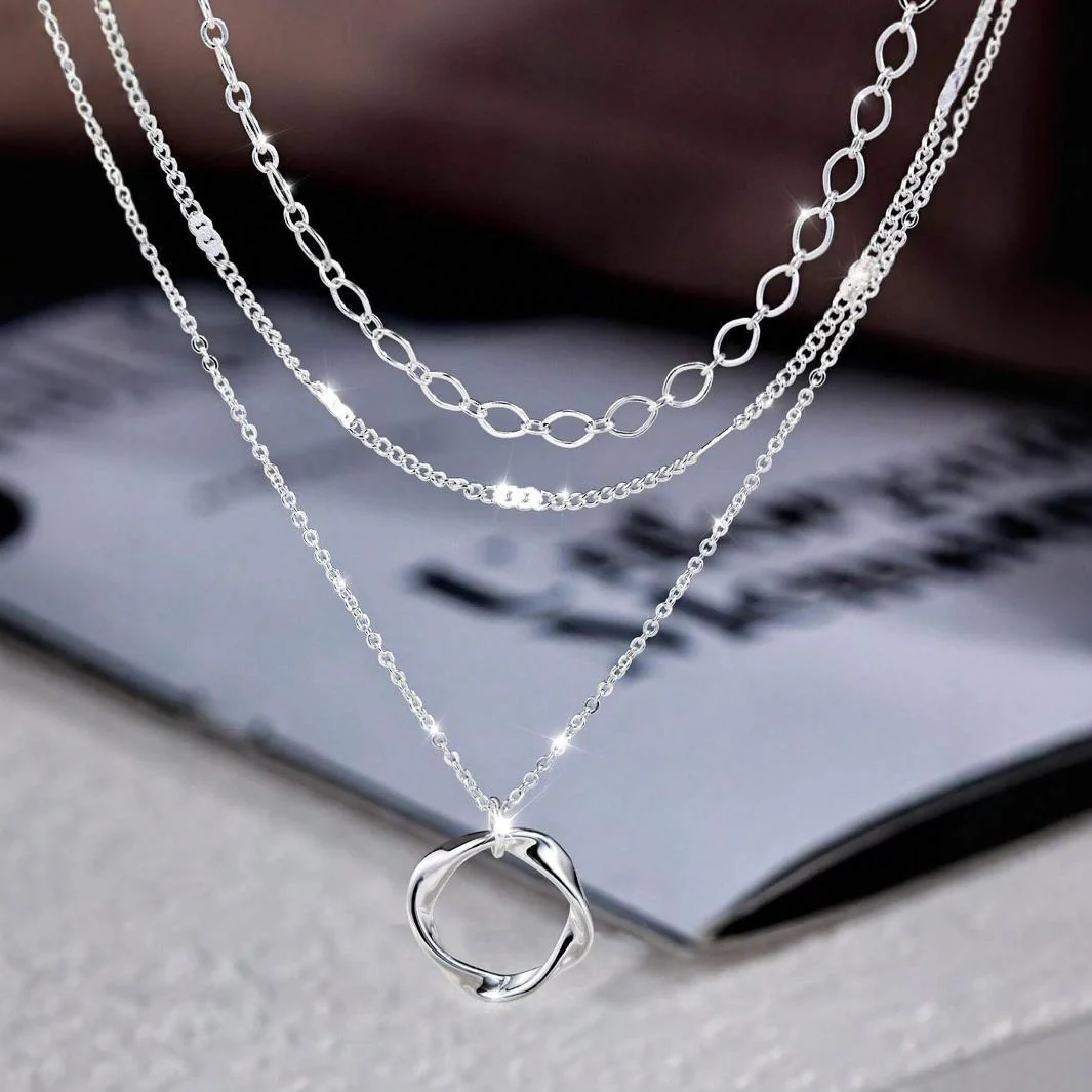 Stylish Minimalist Layered NeckLace - Image 3