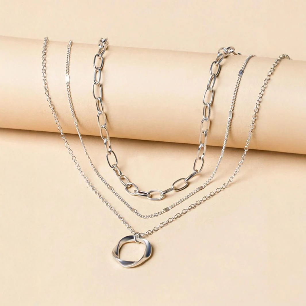 Stylish Minimalist Layered NeckLace - Image 4