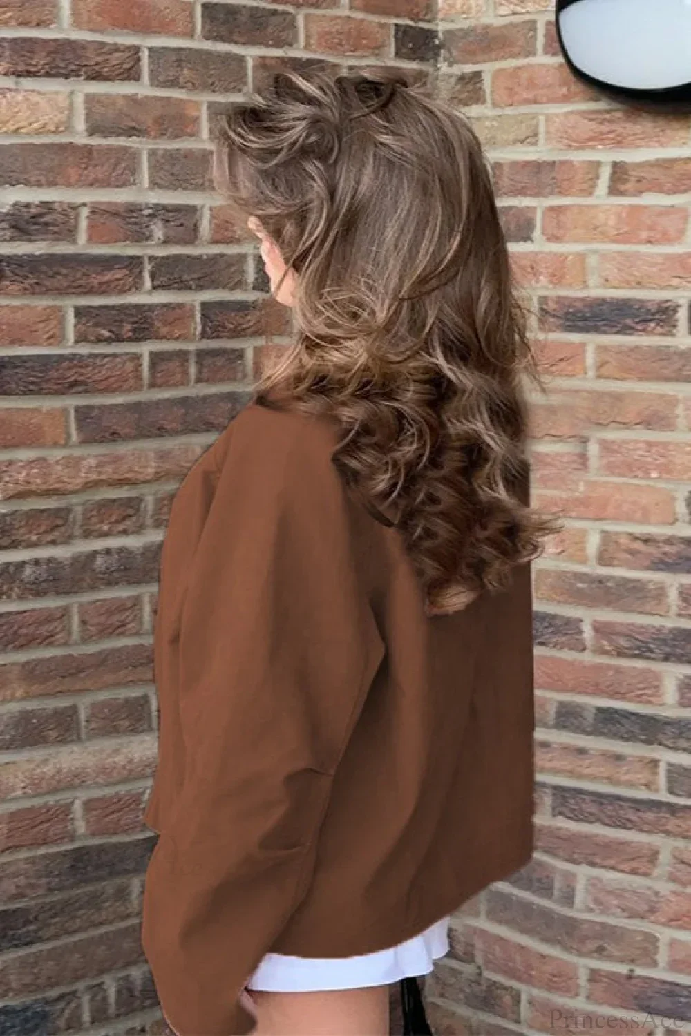 Suede Long Sleeve Elegant Casual Jacket - Image 8