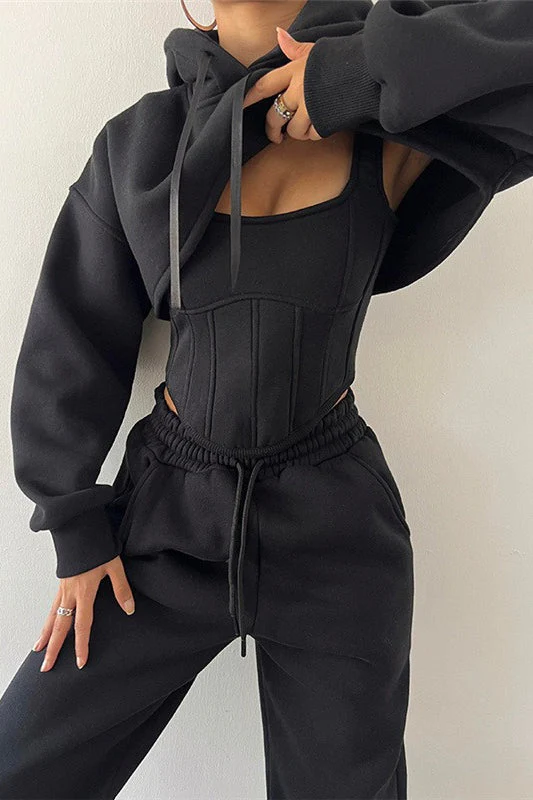 Tank Asymmetrical Hem Three Piece Set - Image 7