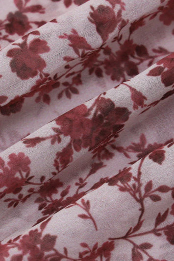 Tie Strap Backless Split Floral Dress - Image 5