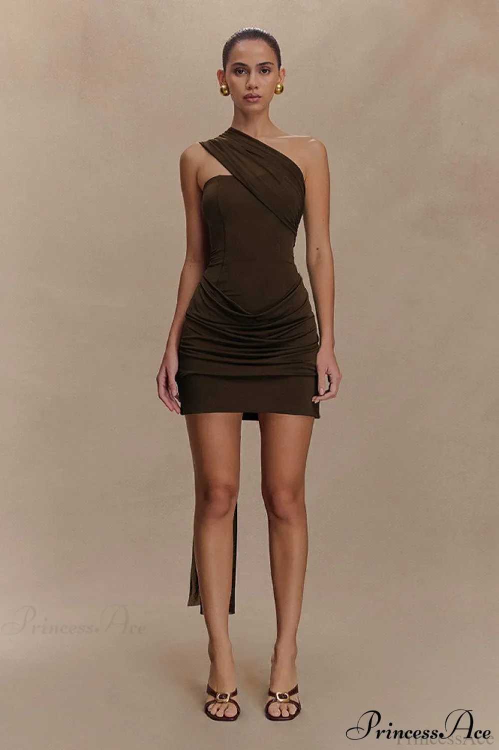 Tulle Sash Strapless Bodycon Party Dress - Image 6